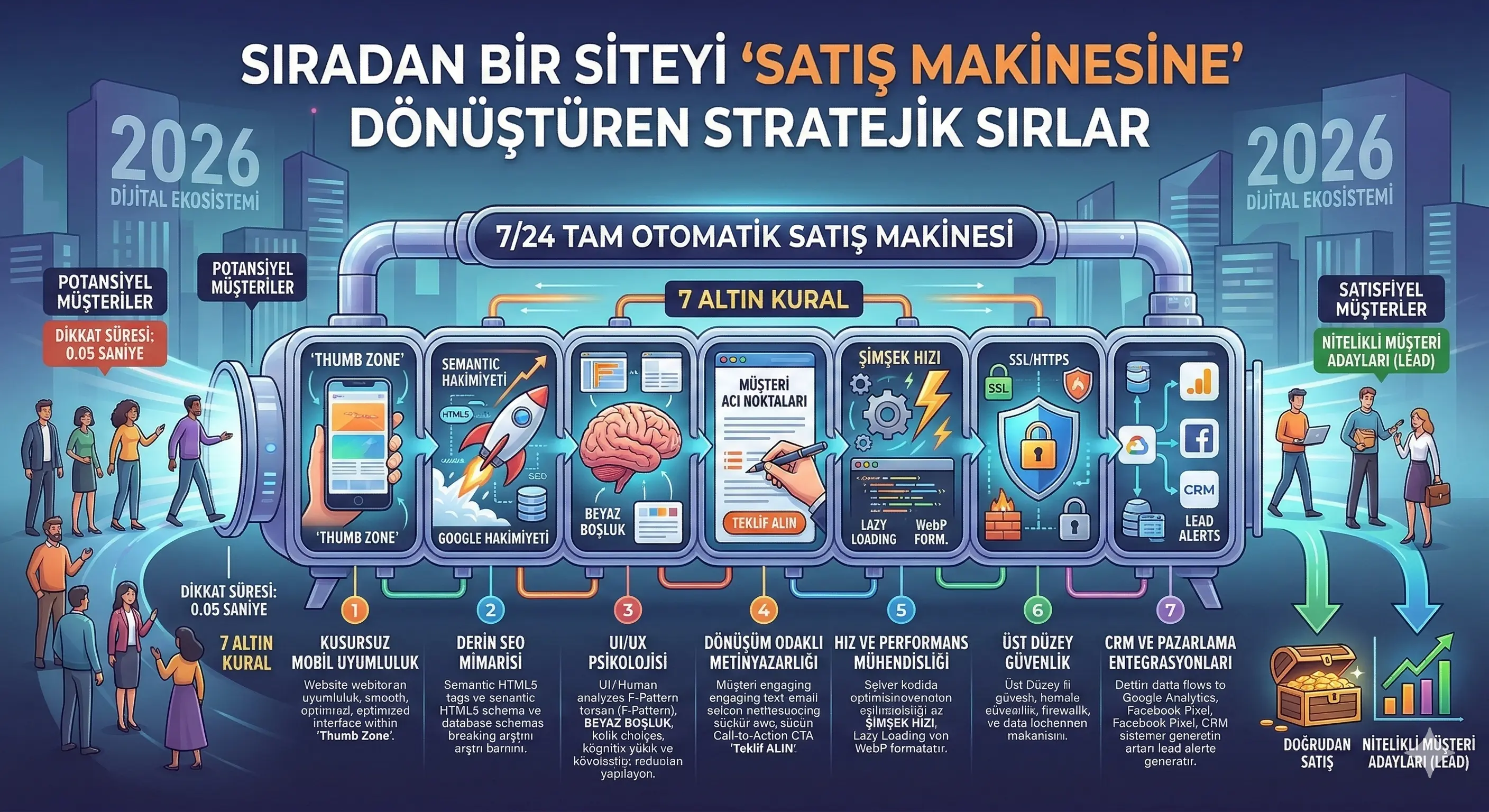 Sıradan Bir Site Değil, Satış Makinesi: 2026 Kurumsal Web Tasarım Rehberi